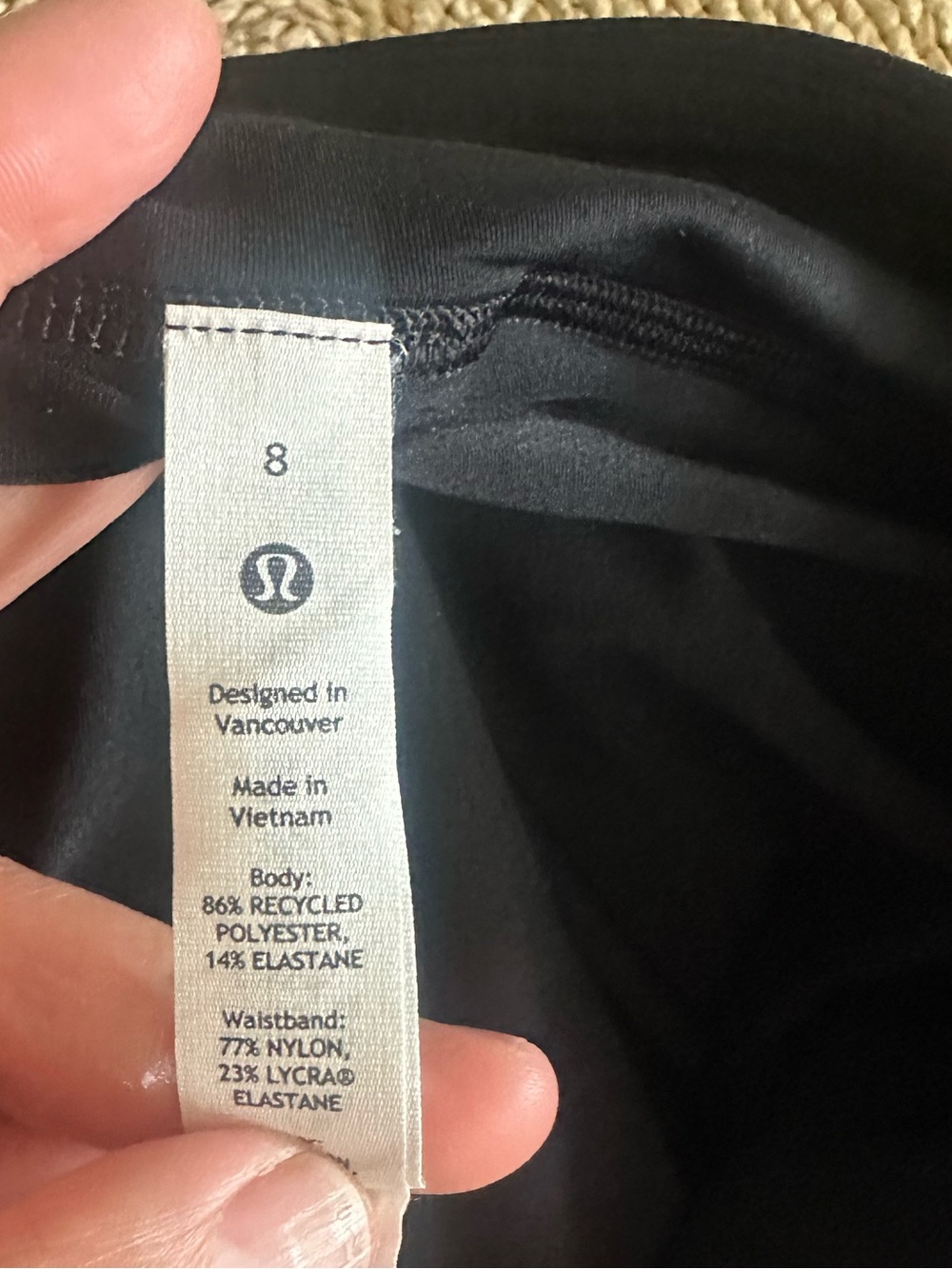 Lululemon Pace Rival Skirt (Tall) *4-way Stretch 15" Size 8 - Picture 3 of 3